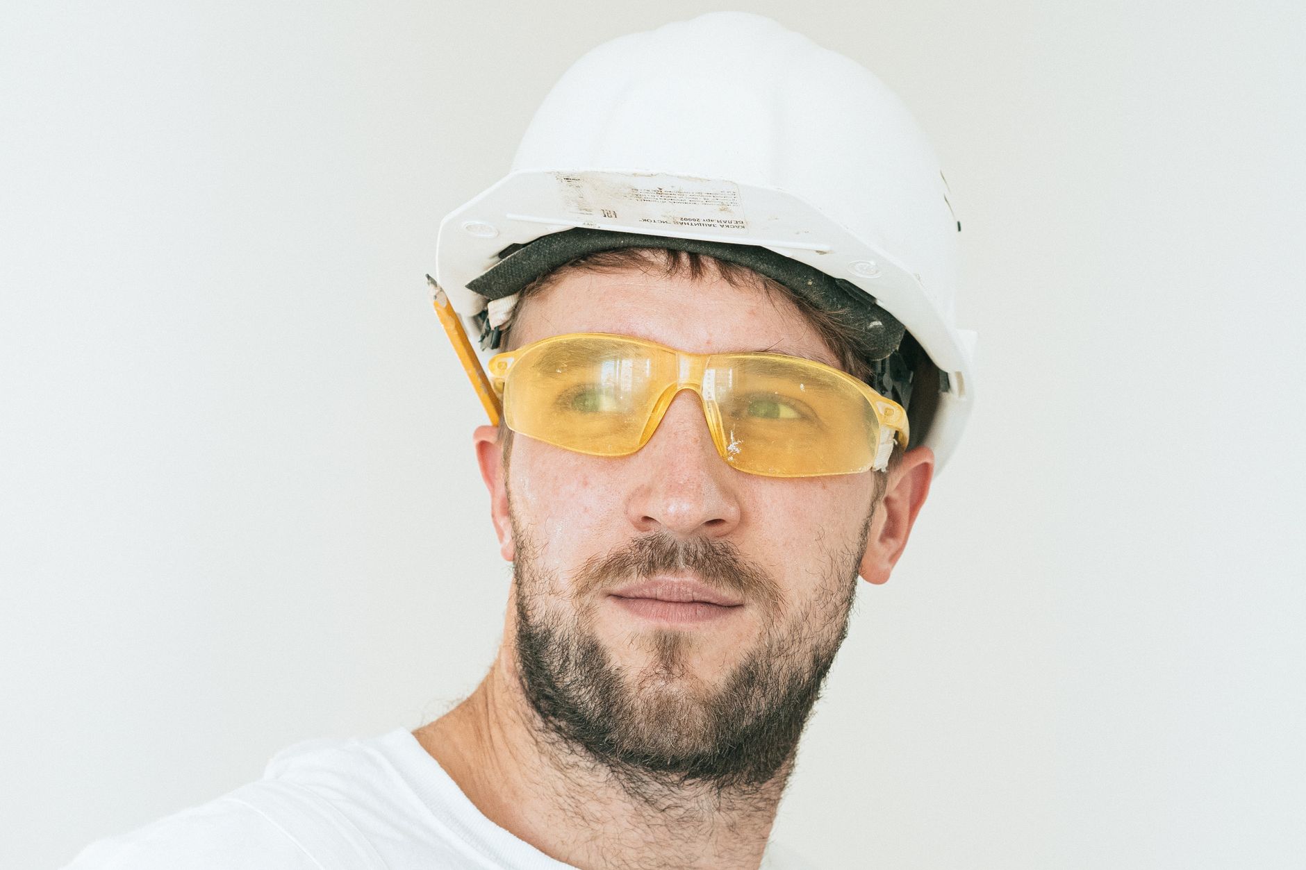 Staff member with a client